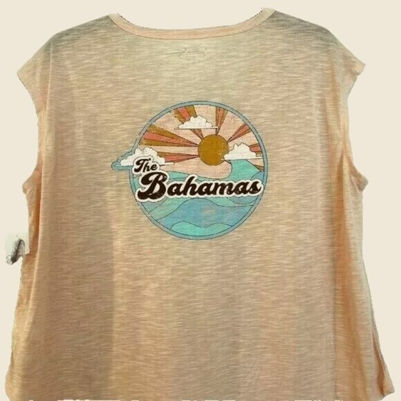 Jessica Simpson Asher Graphic Dolman Sleeve T-Shirt plus size 1X NWT - Picture 5 of 10